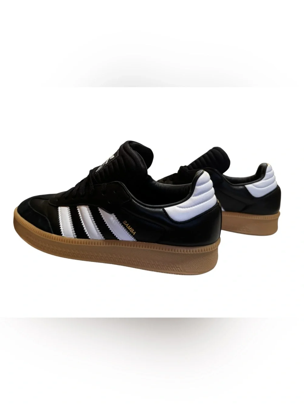 Adidas Samba OG Men’s Sneaker Black White Gum Sole Size 11.5 B75807